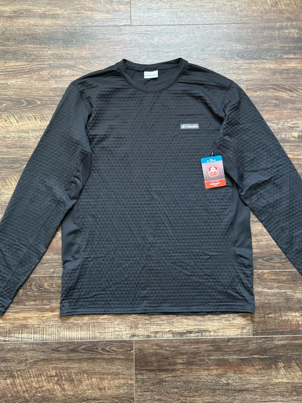 Columbia Omni-Heat Mens Midweight Stretch Baselayer Long-Sleeve Shirt New